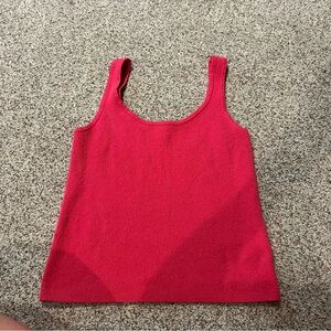 a new day Pink Sweater Tank Top Essential Comfort